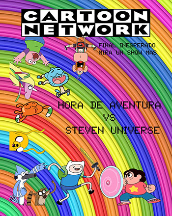 cartoon network, jake the dog, fin the human, clarence, arcoiris, un show mas